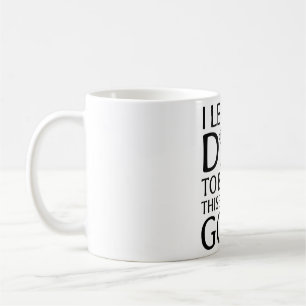 "Hund zu Hause" – Lustiges Zitat für Haustierliebh Kaffeetasse