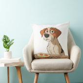 Hund zum Frühstück Kissen (Stuhl )