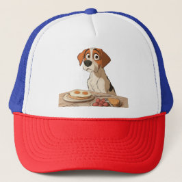 Hund zum Frühstück Truckerkappe