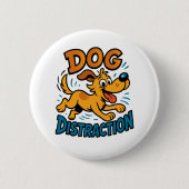 Hundablenkung Button (Vorderseite)