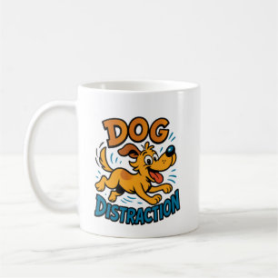 Hundablenkung Kaffeetasse