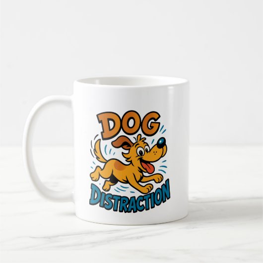 Hundablenkung Kaffeetasse (Links)