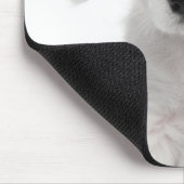 Hündchen (2 Monate alt) Mousepad (Ecke)