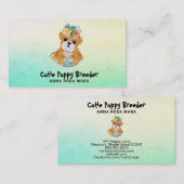 *~* Hündchen-Brüter-Wanderer-Tagesbetreuung Visitenkarte (Vorne/Hinten)