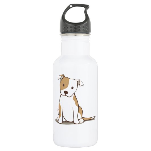 Hündchen Edelstahlflasche (Vorderseite)