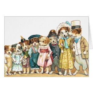 Hündchen-Familie
