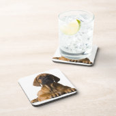 Hündchen Getränkeuntersetzer (Rechte Seite)