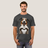 HÜNDCHEN Herz T-Shirt (Vorne ganz)