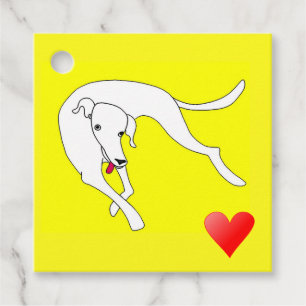 Hündchen-Hund Liebe Geschenkanhänger