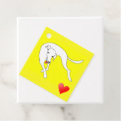 Hündchen-Hund Liebe Geschenkanhänger (Beispiel)