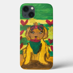 Hundchen "Kunst von Kindern"  Case-Mate iPhone Hülle