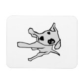 Hundchen Magnet (Horizontal)