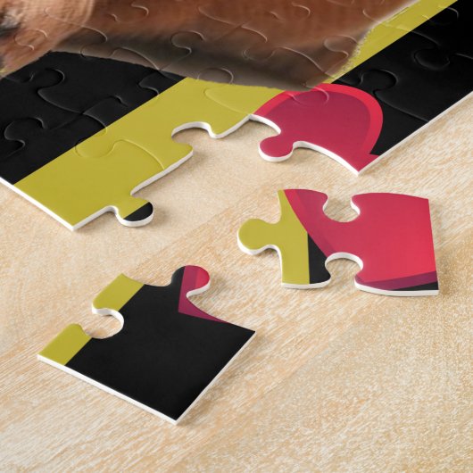 Hündchen Puzzle (Seite)