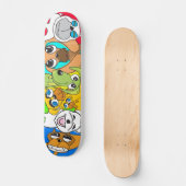 Hündchen-Skateboard Skateboard (Vorderseite)
