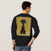 Hundchen T-Shirt (Schwarz voll)