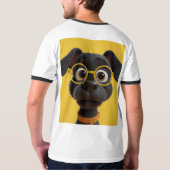 Hundchen T-Shirt (Schwarz voll)