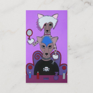 Hündchen taten Visitenkarten Visitenkarte