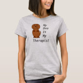 Hündchentherapie-T - Shirt (Vorderseite)