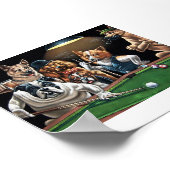 Hunde%20spielen%20Poker22 Poster (Ecke)