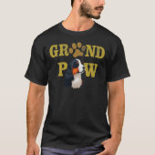 Hunde 365 Bernese Mountain Paw Grandpaw Großvater T-Shirt (Vorderseite)