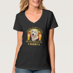 Hunde 365 Bier & Golden Retriever Hund hat mich ni T-Shirt