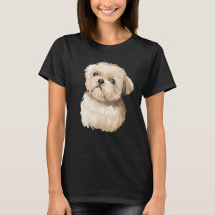 Hunde 365 Niedlich Shih Tzu Hund Tierfütterung T-Shirt