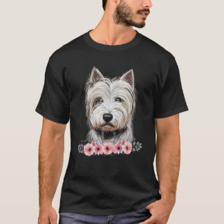 Hunde 365 Niedlich West Highland White Terrier Dog T-Shirt