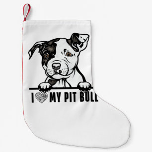 Hunde 365 Pit Bull Dog - I Liebe Mein Haustier Nie Kleiner Weihnachtsstrumpf