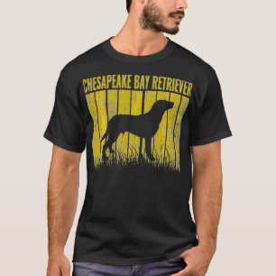 Hunde 365 Retro Chesapeake Bay Retriever Hund Vint T-Shirt