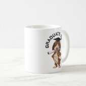 Hunde Abschluss Personalisiert Kaffeetasse (VorderseiteRechts)