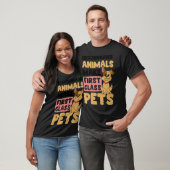 Hunde Adoption Gebrauchttiere First Class Friend T-Shirt (Unisex)