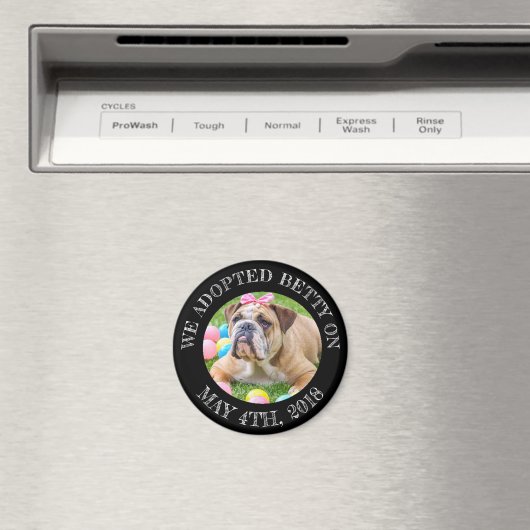 Hunde Adoption Personalisiert Erinnerung Magnet (In Situ (Geschirrspüler))