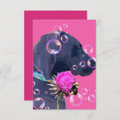 Hunde Adoption schön Dankeskarte (Vorne/Hinten)