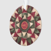 Hunde Agility Custom MACH Ribbon Acrylic Weihnacht Ornament (Vorderseite)