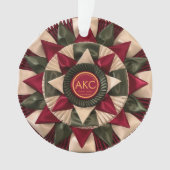 Hunde Agility Custom MACH Ribbon Acrylic Weihnacht Ornament (Vorderseite)