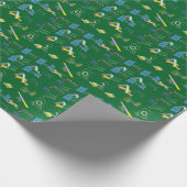 Hunde-Agility Geschenkpapier (Ecke)