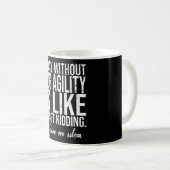 Hunde Agility Sportgeschenk Kaffeetasse (VorderseiteRechts)