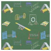 Hunde-Agility Stoff (Nahaufnahme)