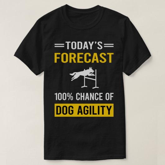 Hunde-Agility T-Shirt (Design vorne)