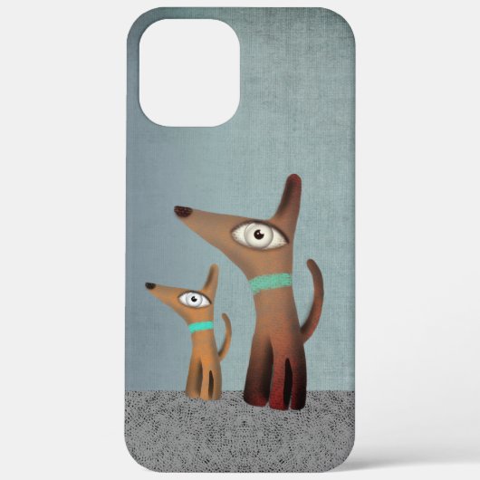 Hunde Alebrije Case-Mate iPhone Hülle (Rückseite)