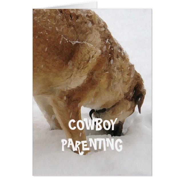 Hunde als Babysitter - CowboyParenting (Vorne)