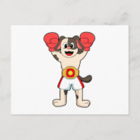 Hunde als Boxmeister mit Belt & Boxhandschuhen