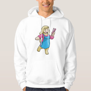 Hunde als Friseur mit Kamm Hoodie