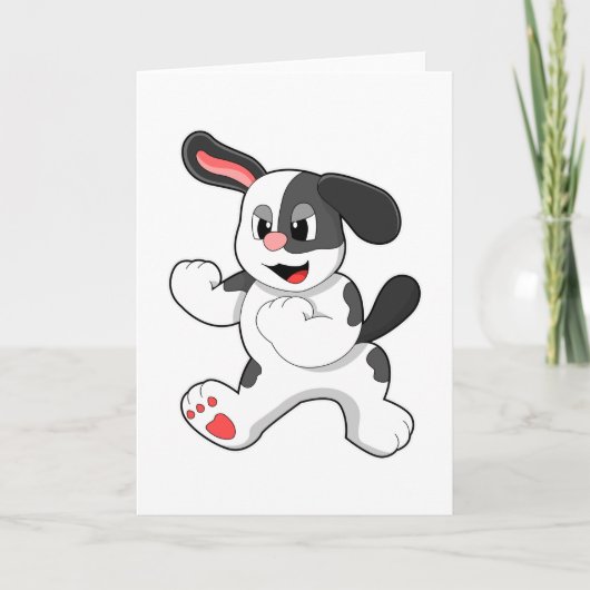 Hunde als Kämpfer Karte (Vorderseite)