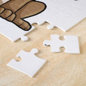 Hunde als Koch mit Koch Hut & Spatula Puzzle (Seite)
