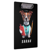 Hunde als Krankenschwester, Hunde tragen Krankensc Klemmbrett (Rechts)