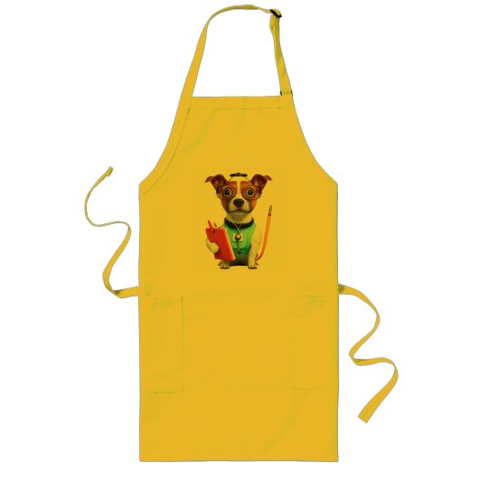 Hunde als Krankenschwester, Hunde tragen Krankensc Lange Schürze (Vorne)