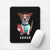 Hunde als Krankenschwester, Hunde tragen Krankensc Mousepad (Mit Mouse)