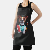 Hunde als Krankenschwester, Hunde tragen Krankensc Schürze (InSitu)