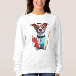Hunde als Krankenschwester, Hunde tragen Krankensc Sweatshirt
